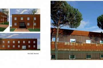 Sicis Headquarter Corten Facade